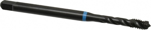 Emuge BU503210.5042 Spiral Flute Tap: #12-28, UNF, 3 Flute, Modified Bottoming, 3B Class of Fit, Cobalt, Oxide Finish Image