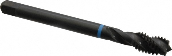 Emuge CU503210.5012 Spiral Flute Tap: 7/16-14, UNC, 3 Flute, Modified Bottoming, 3B Class of Fit, Cobalt, Oxide Finish Image