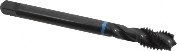 Emuge CU503210.5013 Spiral Flute Tap: 1/2-13, UNC, 3 Flute, Modified Bottoming, 3B Class of Fit, Cobalt, Oxide Finish Image