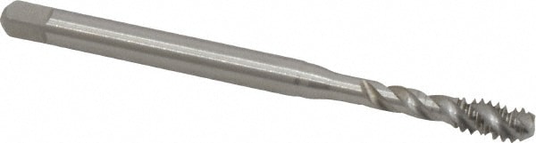 Emuge BU513500.5007 Spiral Flute Tap: #10-24, UNC, 3 Flute, Bottoming, 2B Class of Fit, Cobalt, Bright/Uncoated Image