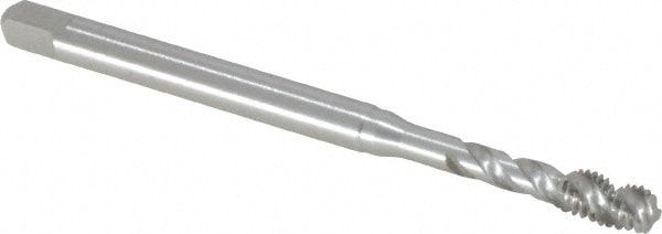 Emuge BU513500.5041 Spiral Flute Tap: #10-32, UNF, 3 Flute, Bottoming, 2B Class of Fit, Cobalt, Bright/Uncoated Image