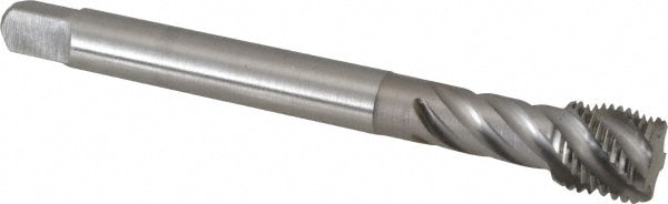 Emuge CU513500.5047 Spiral Flute Tap: 1/2-20, UNF, 5 Flute, Bottoming, 2B Class of Fit, Cobalt, Bright/Uncoated Image