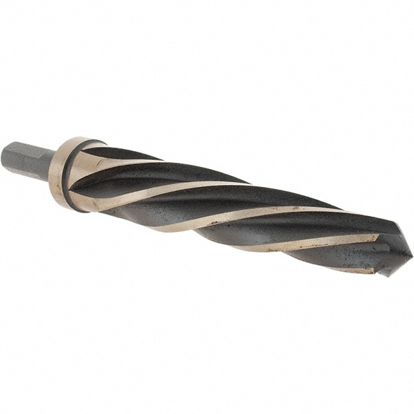 Hand Reamer: 1" Dia, 4-3/4" Flute Length, 5 Flutes, 7-3/16" OAL
