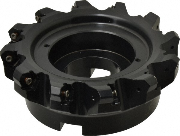 Kennametal 3326930 6" Cut Diam, 2" Arbor Hole, 4.51mm Max Depth of Cut, 45° Indexable Chamfer & Angle Face Mill Image