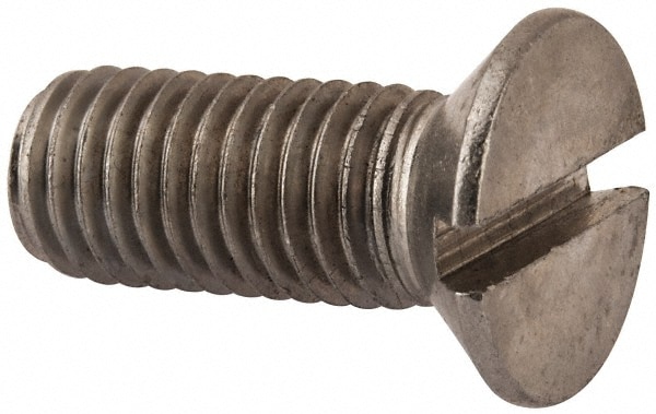 Value Collection M4SFM0120030CP Machine Screw: Flat Head, Slotted Image