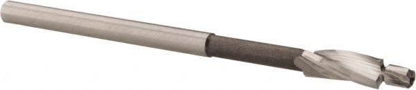 Solid Pilot Counterbore: 0.202" Dia, 0.127" Pilot, 3 Flutes