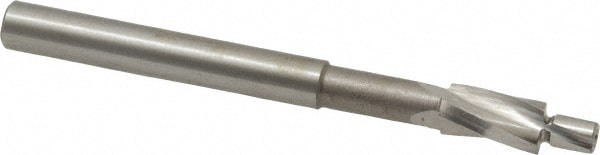 Solid Pilot Counterbore: 0.272" Dia, 0.164" Pilot, 3 Flutes