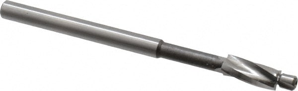 Solid Pilot Counterbore: 0.346" Dia, 0.221" Pilot, 3 Flutes