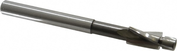 Solid Pilot Counterbore: 0.475" Dia, 0.312" Pilot, 3 Flutes