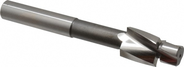 Keo 55233 Solid Pilot Counterbore: 1.187" Dia, 0.766" Pilot, 3 Flutes Image