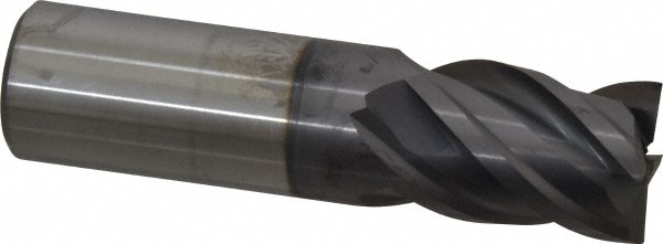 ProMax 155-04824 Square End Mill: 3/4 Dia, 1 LOC, 3/4 Shank Dia, 3 OAL, 4 Flutes, Solid Carbide Image