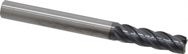 ProMax 156-31614 Corner Radius End Mill: 1/4" Dia, 3/4" LOC, 0.02" Radius, 4 Flutes, Solid Carbide Image