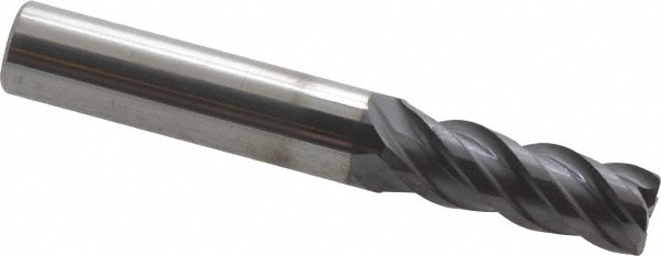 ProMax 156-32214 Corner Radius End Mill: 0.3438" Dia, 7/8" LOC, 0.02" Radius, 4 Flutes, Solid Carbide Image