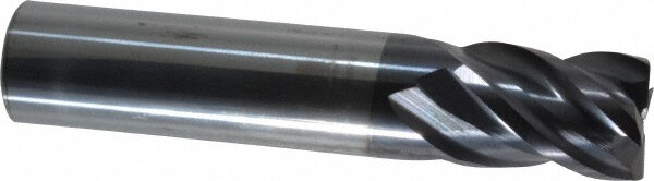 ProMax 156-33224 Corner Radius End Mill: 1/2" Dia, 5/8" LOC, 0.02" Radius, 4 Flutes, Solid Carbide Image