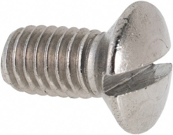 Value Collection M4SOM0060012CP Machine Screw: Oval Head, Slotted Image