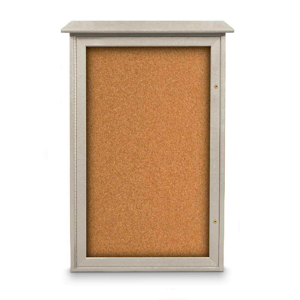 United Visual Products - Enclosed Cork Bulletin Board: 42