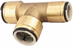 Watts 652031 Push-To-Connect Tube to Tube Tube Fitting: 1 x 1 x 3/4" OD 