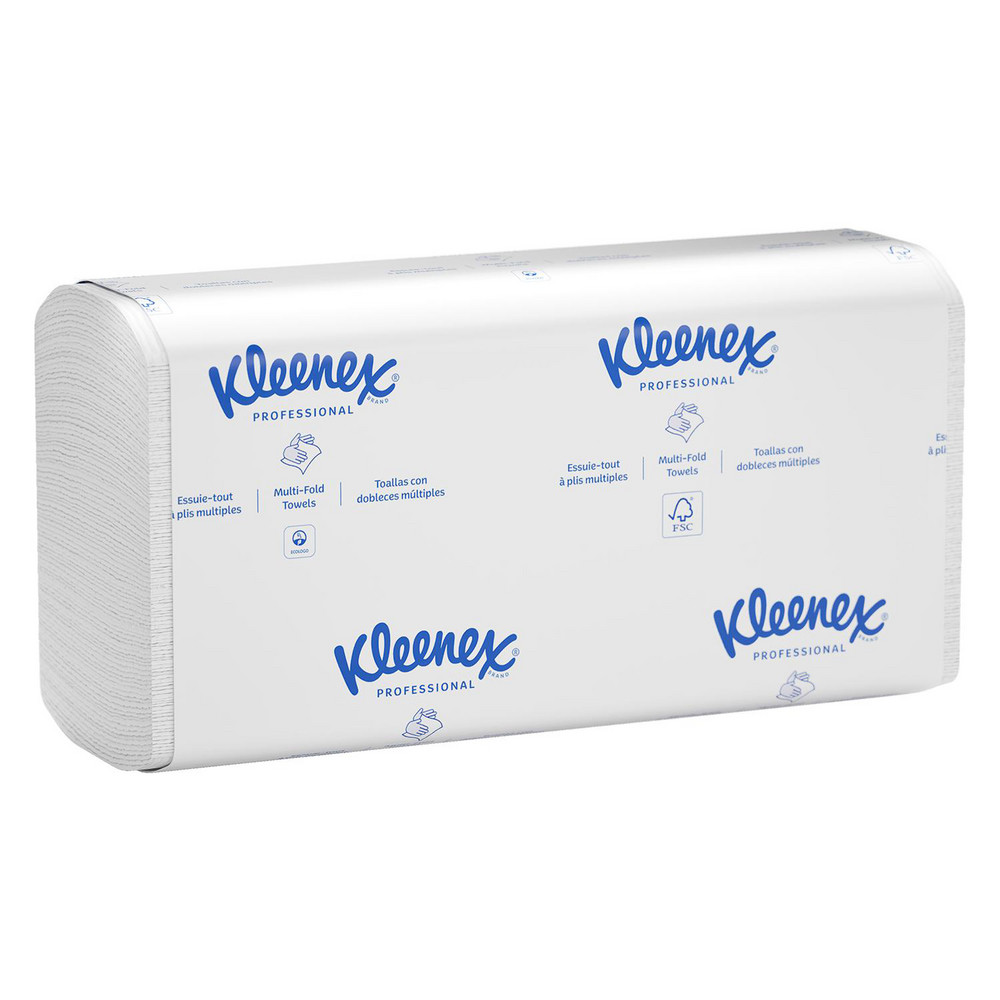 Scottfold Multifold Paper Towels with Fast-Drying Absorbency Pockets, White