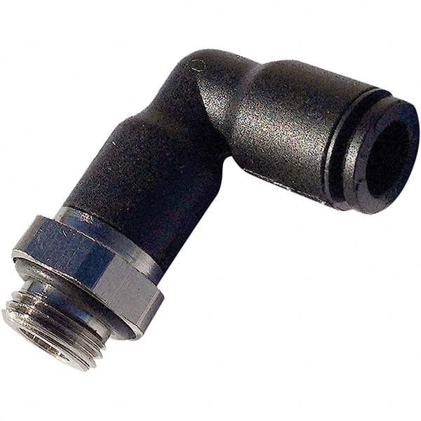 Push-To-Connect Tube Fitting: Extended Male Elbow, 1/8" Thread