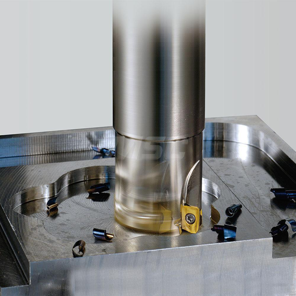 Kyocera - Indexable Square-Shoulder End Mill: MEC1000S10011T, 1