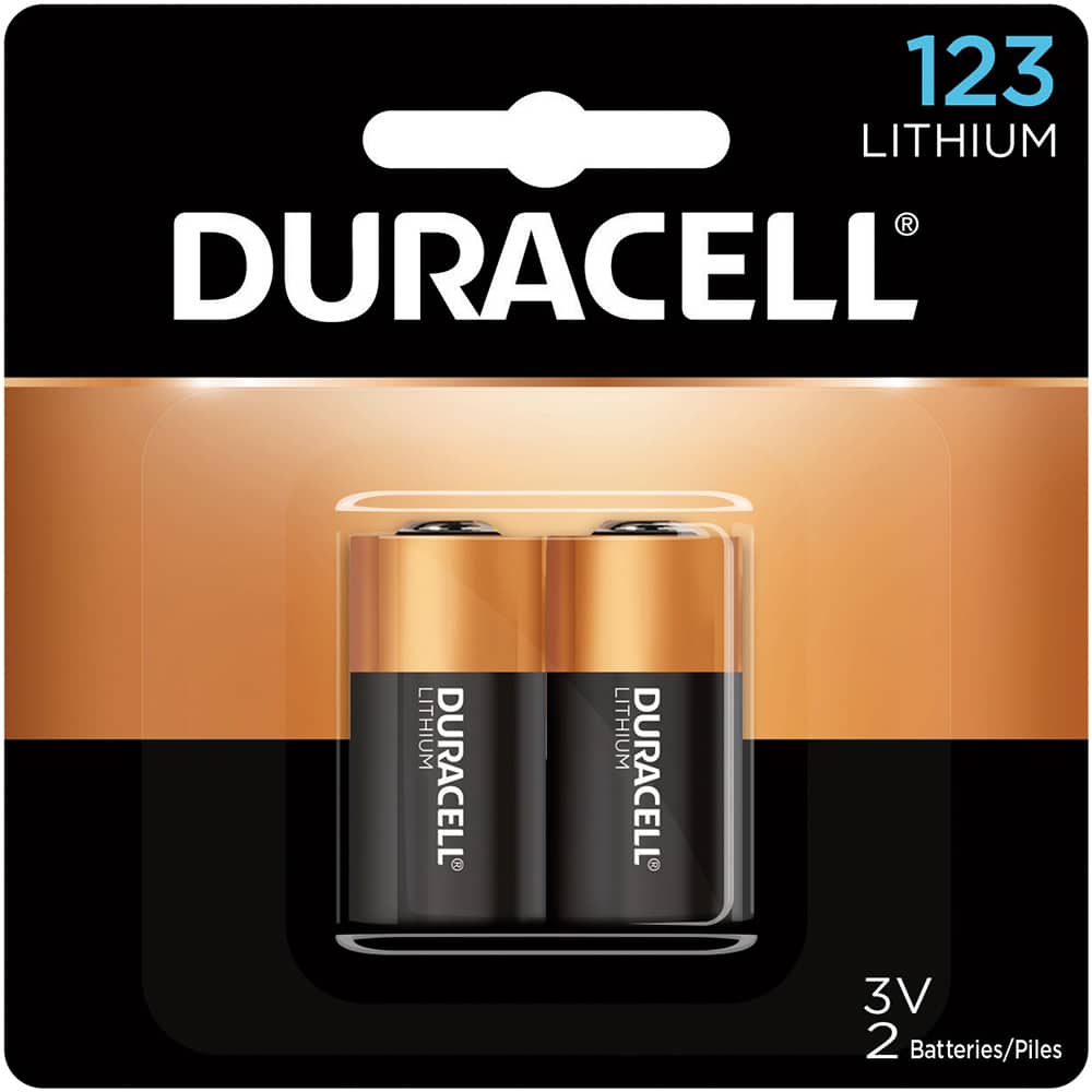 Duracell 41333661926 2 Qty 1 Pack Size 123A, Lithium, 2 Pack, Photo Battery 
