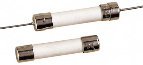 Ferraz Shawmut GSA1-1/4-MSC Cylindrical Time Delay Fuse: 1.25 A, 1-1/4" OAL, 1/4" Dia 