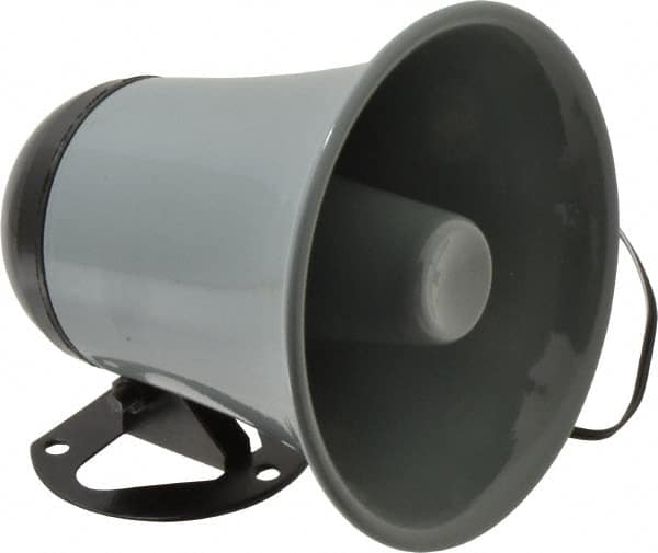 Speco SPC-8 15 Max Watt, 5 Inch Diameter, Round Plastic Standard Horn and Speaker 