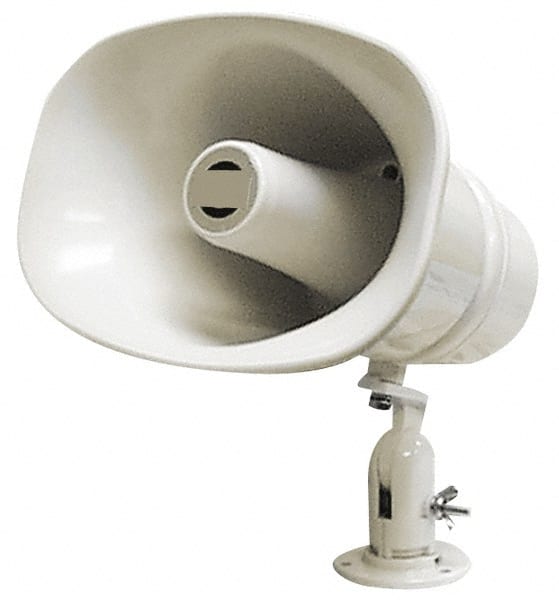 Speco SPC-30RT 30 Max Watt, 11 Inch Diameter, Oval Plastic Standard Horn and Speaker 