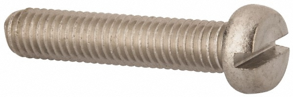 Value Collection M4SLM0050025CP Machine Screw: Fillister Head, Slotted Image