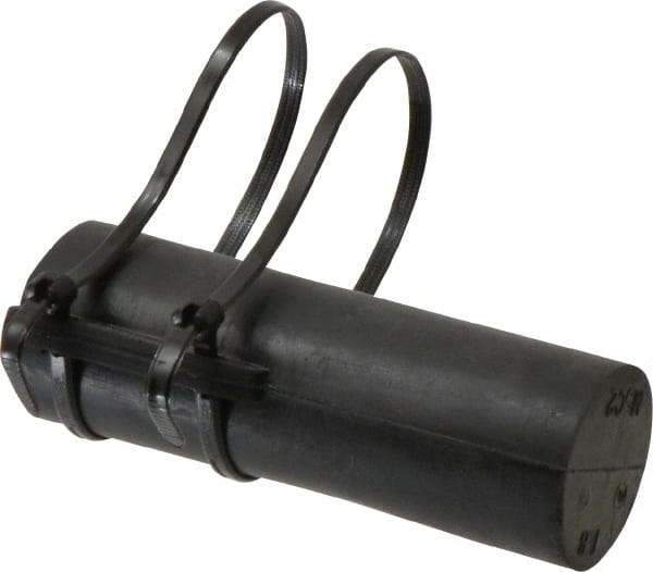 12 to 2 AWG, Black, Motor Stub Splice Insulator Quick Splice Connector
