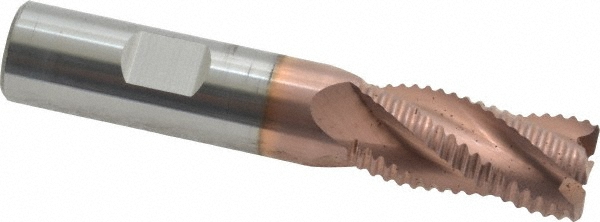 Accupro 12179544 Square End Mill: 5/8 Dia, 1-1/4 LOC, 5/8 Shank Dia, 3-1/2 OAL, 4 Flutes, Solid Carbide Image