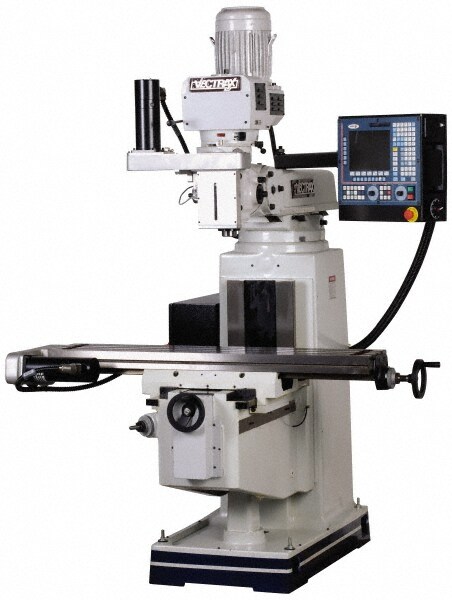 CNC Milling Machine: 10 x 54" Table, 3 Phase, Vectrax