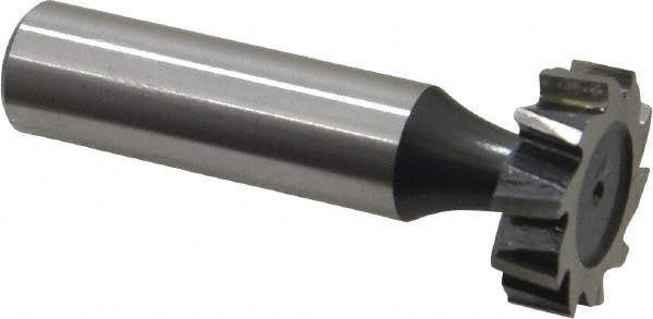 Value Collection C1200807 Woodruff Keyseat Cutter: 0.875" Cut Dia, 0.25" Cut Width, 1/2" Shank Dia, Staggered Tooth Image