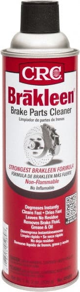 Brake Parts Cleaner: 19 oz, Aerosol Can