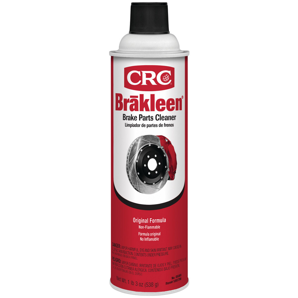 Brake Parts Cleaner: 19.00 oz, Aerosol Can