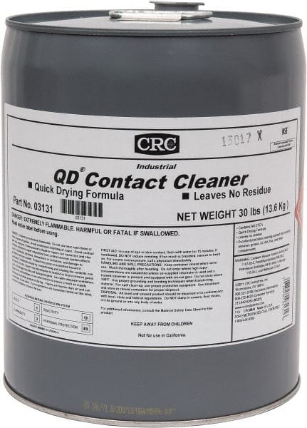 Contact Cleaner: 5 gal Pail