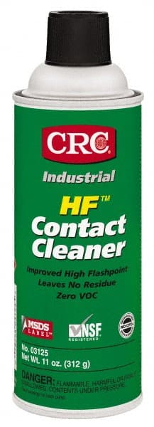 CRC 1003403 Contact Cleaner: 16 oz Aerosol Can 