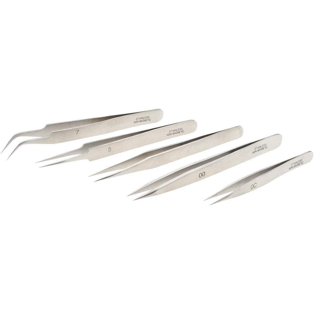 Stainless Steel Tweezer Set