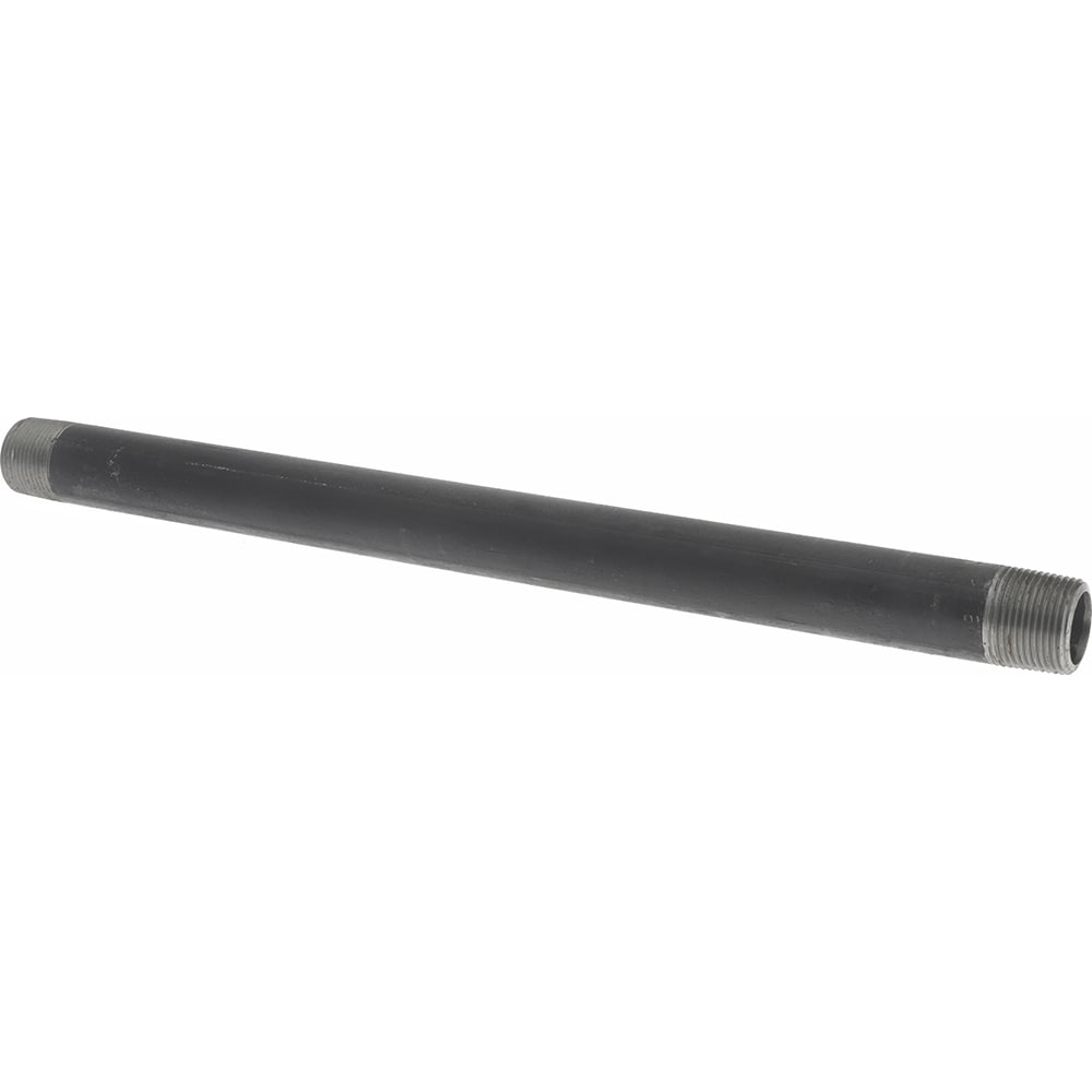 Value Collection 03R1001800RTTM Black Pipe Nipple: 1" Dia x 18" Long, Schedule 80 Image