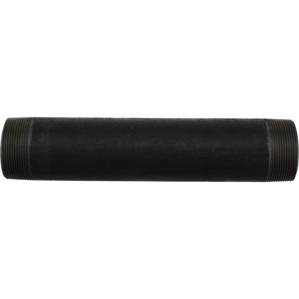 Black Pipe Nipple: 2" Dia x 11" Long, Schedule 80