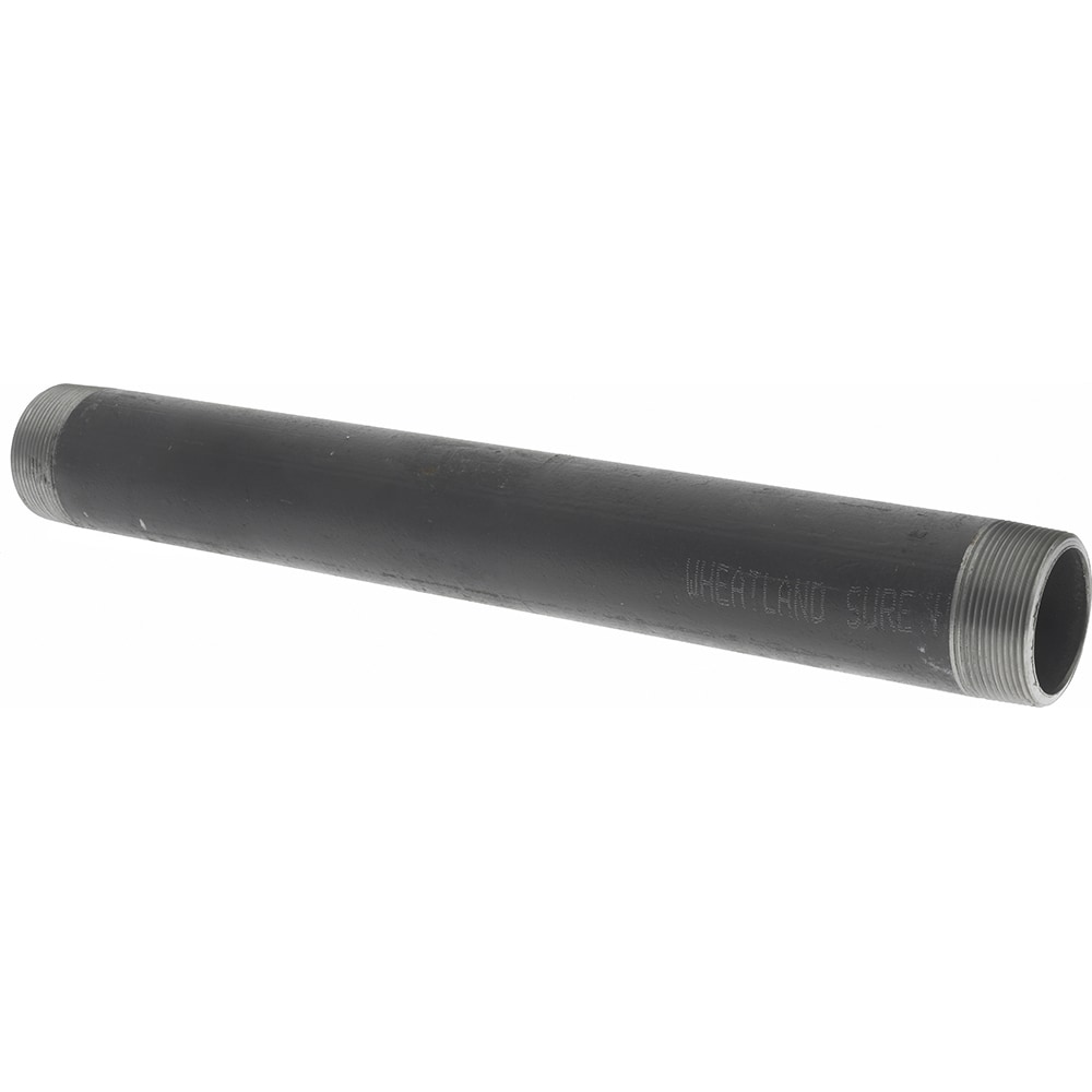 Value Collection 03R2001800RTTM Black Pipe Nipple: 2" Dia x 18" Long, Schedule 80 Image