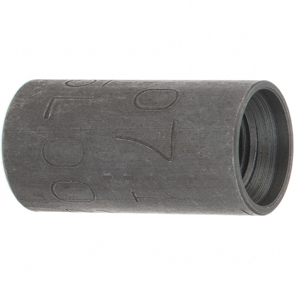 Black Coupling: 1/8", Threaded