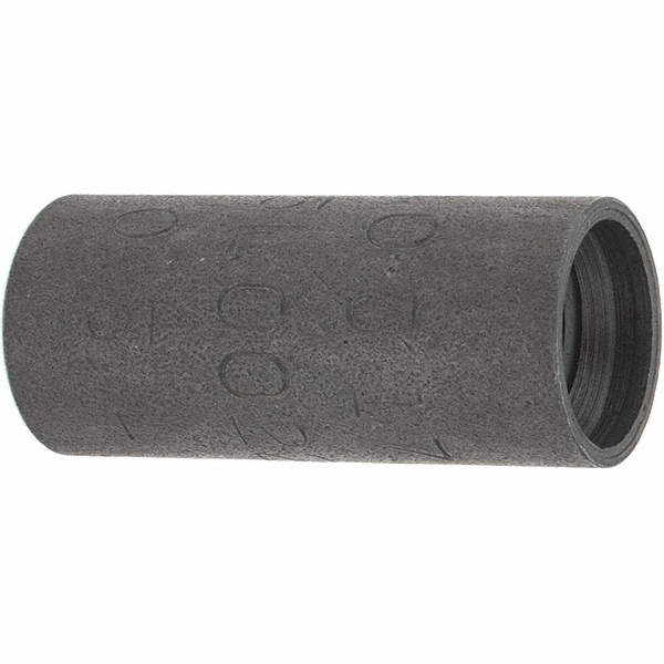 Black Coupling: 1/4", Threaded