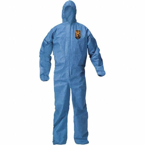 KleenGuard 58515 Disposable Coveralls: Size 2X-Large, SMS, Zipper Closure 