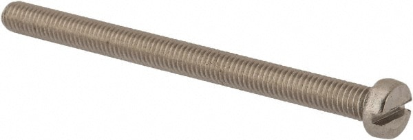 Value Collection M4SLM0060080CP Machine Screw: Fillister Head, Slotted Image