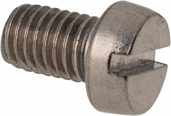 Value Collection M4SLM0080012CP Machine Screw: Fillister Head, Slotted Image