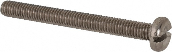 Value Collection M4SPM0060060CP Machine Screw: Pan Head, Slotted Image