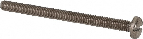 Value Collection M4SPM0060080CP Machine Screw: Pan Head, Slotted Image