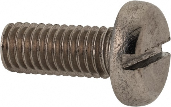 Value Collection M4SPM0080020CP Machine Screw: Pan Head, Slotted Image