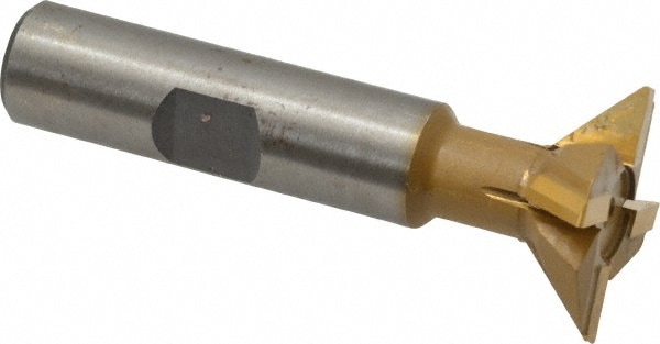 45° 1" Cut Diam, 5/16" Cut Width, Carbide-Tipped Dovetail Cutter